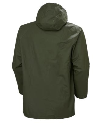 Veste De Pluie Helly Hansen Mandal Homme - Imperméable EN343 Classe 4 - Polyester Enduit PVC - Capuche Ajustable